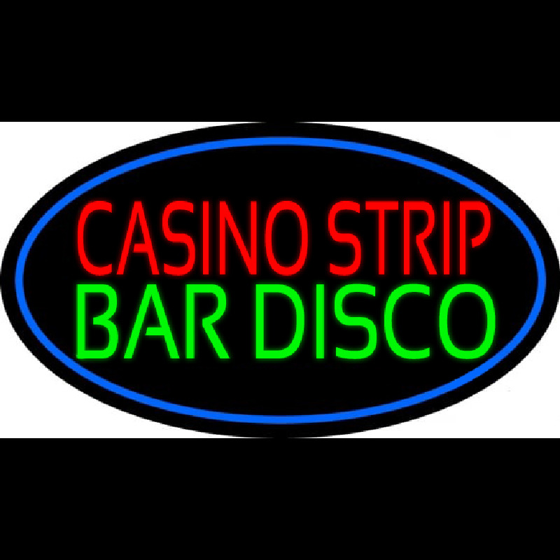 Casino Strip Bar Disco Neonkyltti