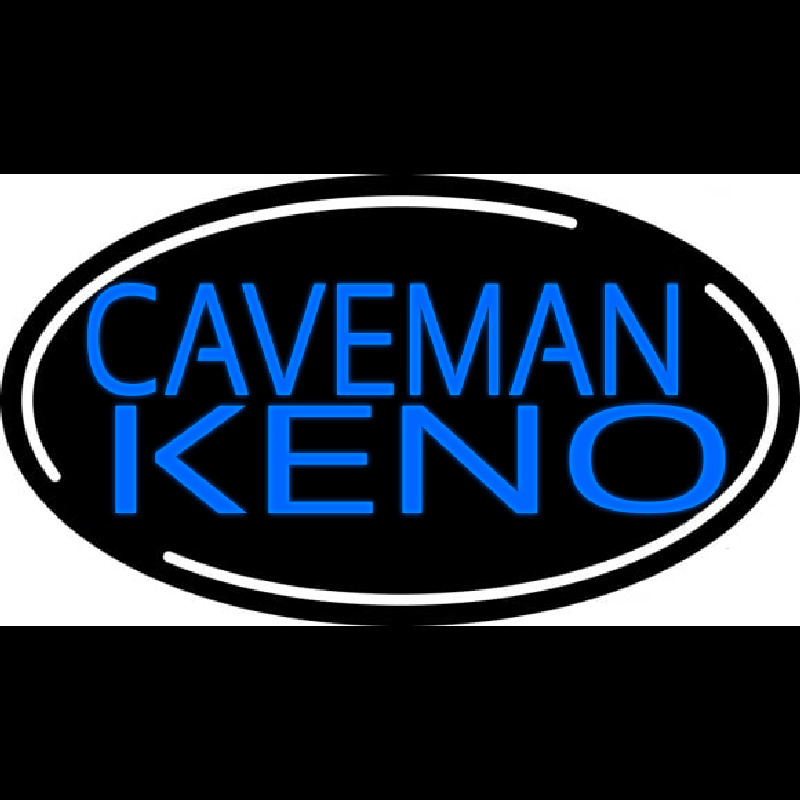 Caveman Keno 4 Neonkyltti