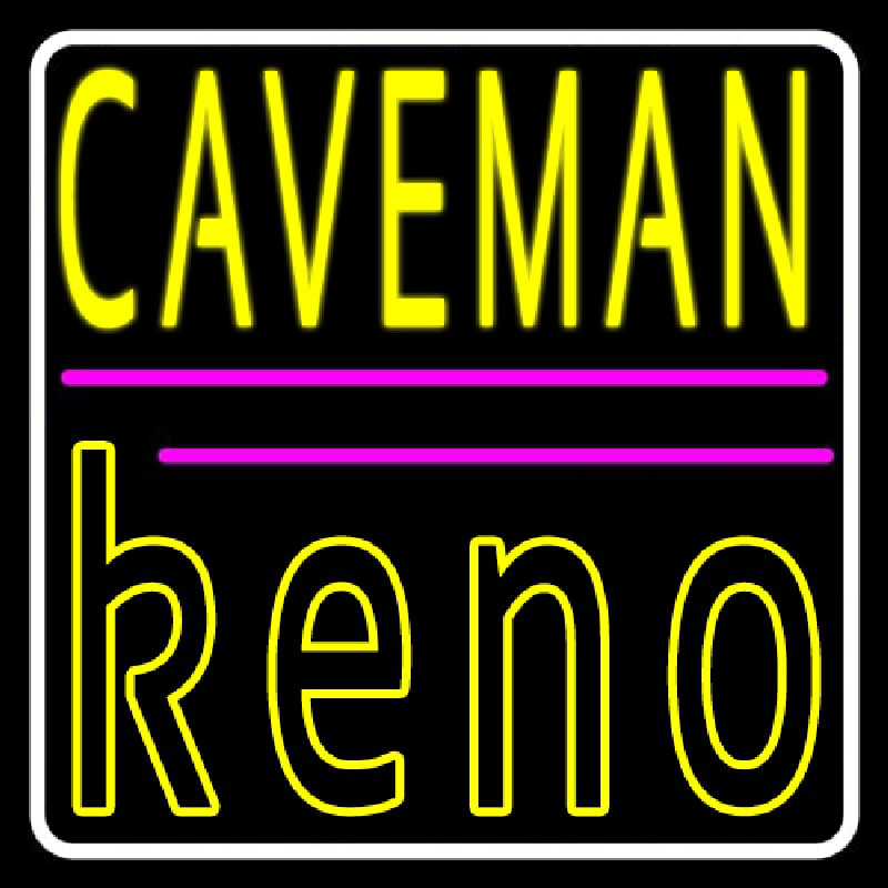 Caveman Keno Neonkyltti