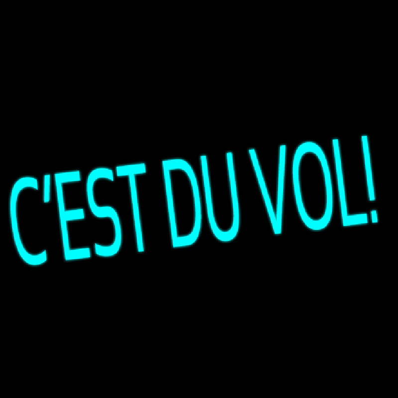 Cest Du Vol Neonkyltti