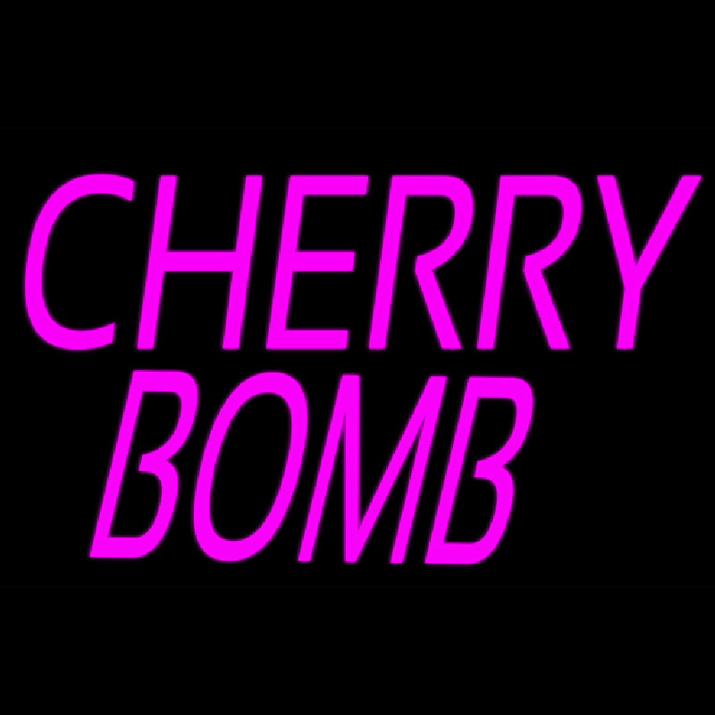 Cherry Bomb Neonkyltti