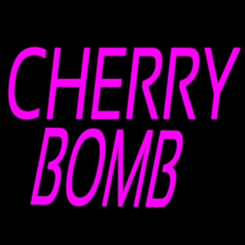 Cherry Bomb Neonkyltti