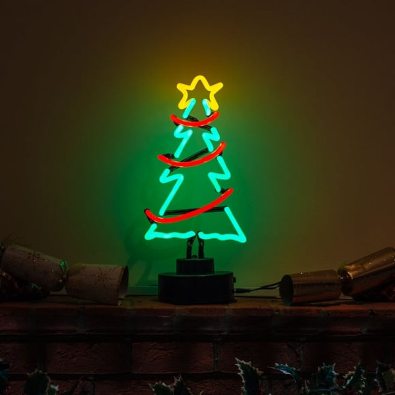 Christmas Tree 2 Desktop Neonkyltti