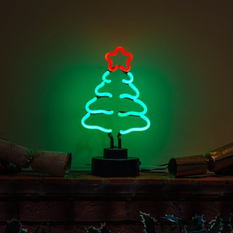 Christmas Tree Desktop Neonkyltti