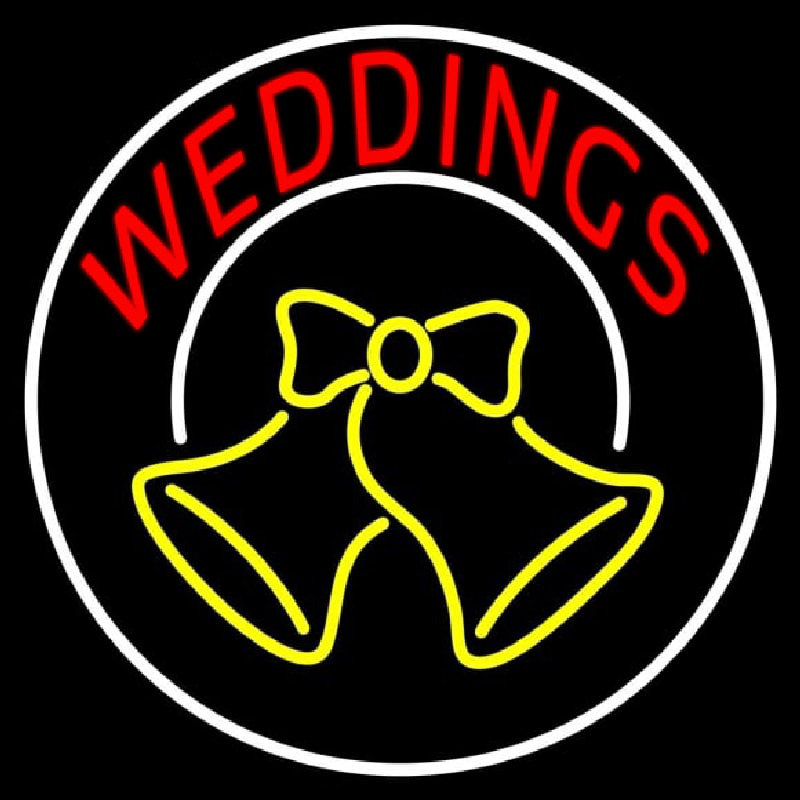 Circle Weddings Bell Neonkyltti