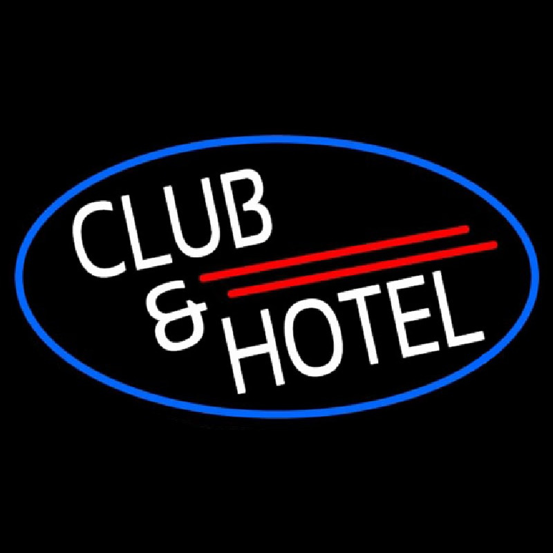 Club And Hotel Bar Neonkyltti
