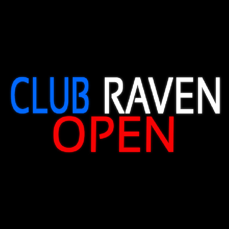 Club Raven Neonkyltti