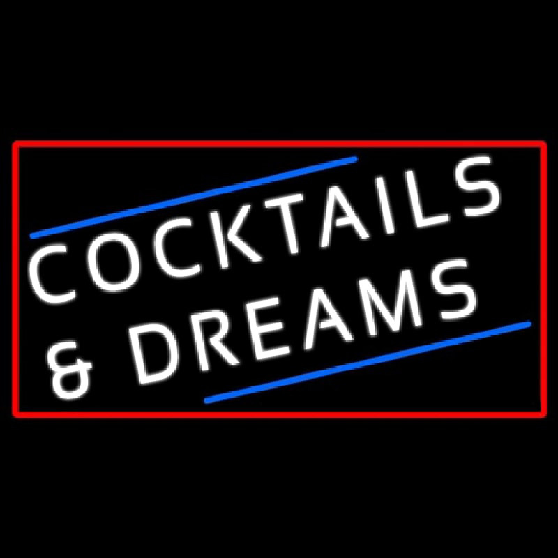 Cocktails And Dreams Bar Neonkyltti