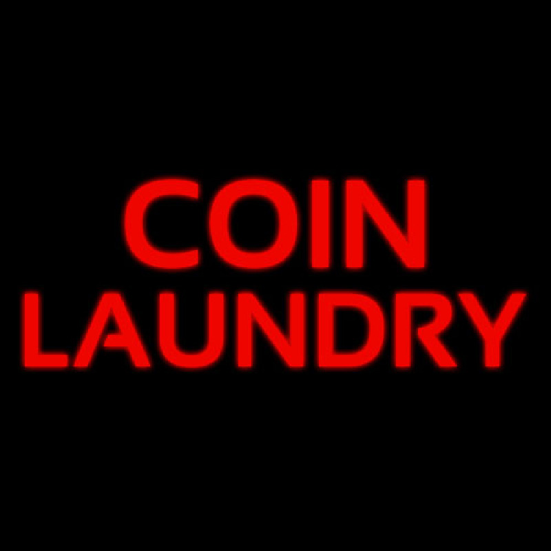 Coin Laundry Neonkyltti