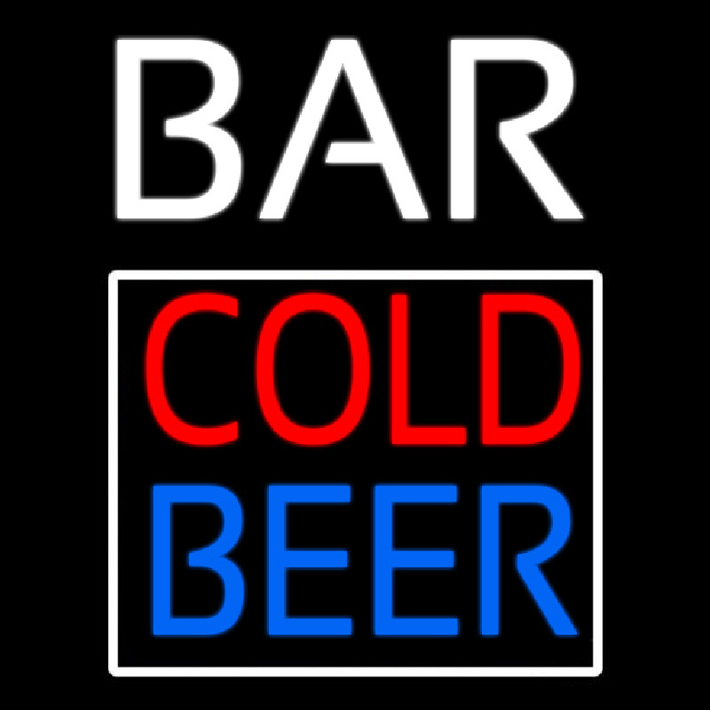 Cold Beer Bar Neonkyltti