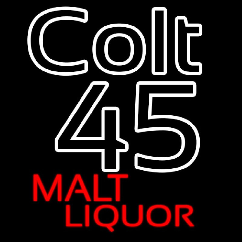 Colt 45 Beer Sign Neonkyltti