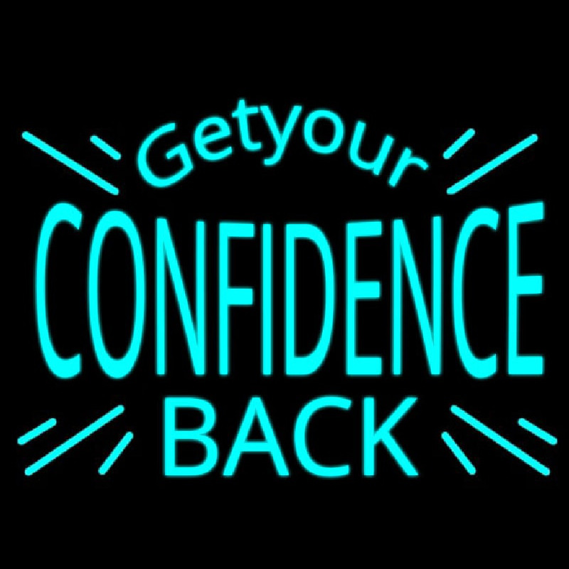 Confidence Neonkyltti