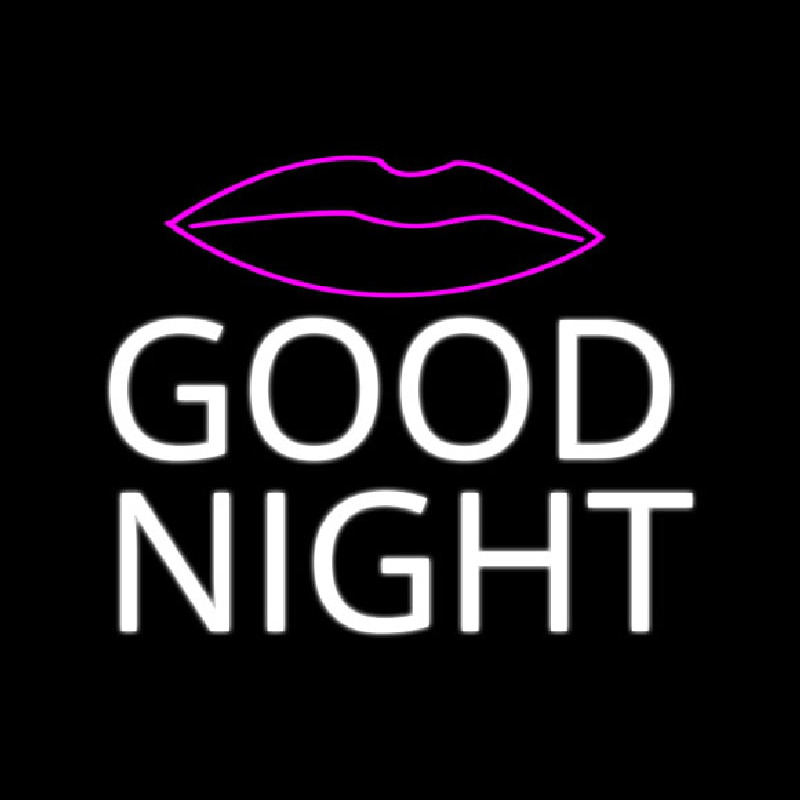 Cool Cute Fashion Good Night Neonkyltti