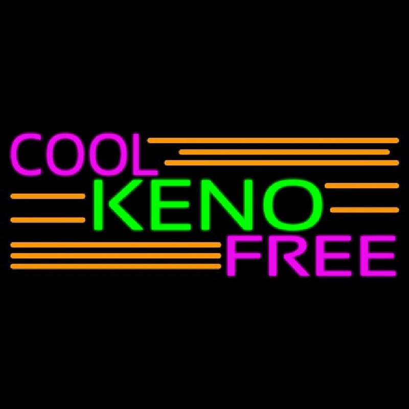 Cool Keno Free 4 Neonkyltti