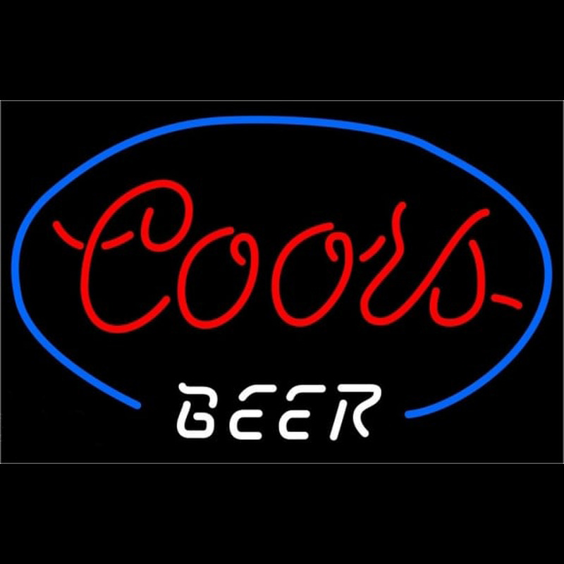 Coors Beer Sign Neonkyltti