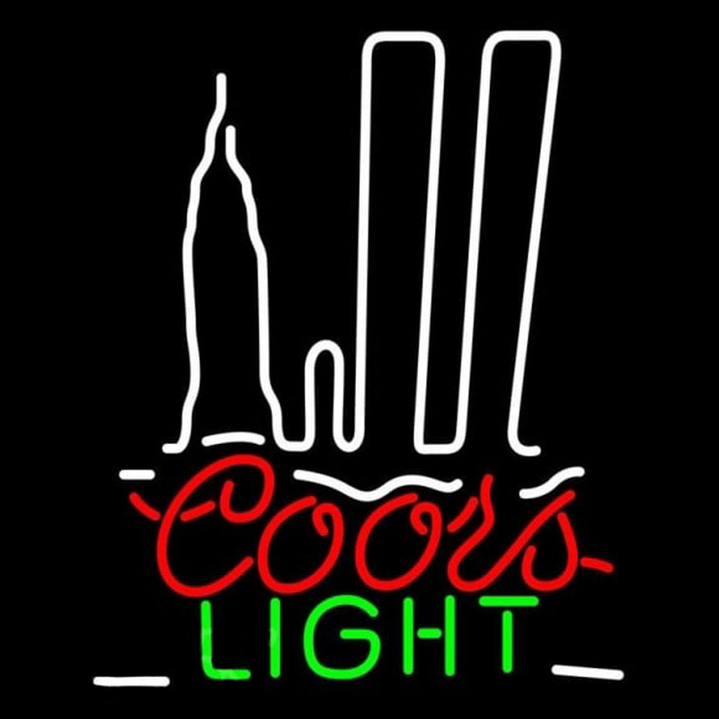 Coors Light Silver Bullet Nyc Beer Sign Neonkyltti