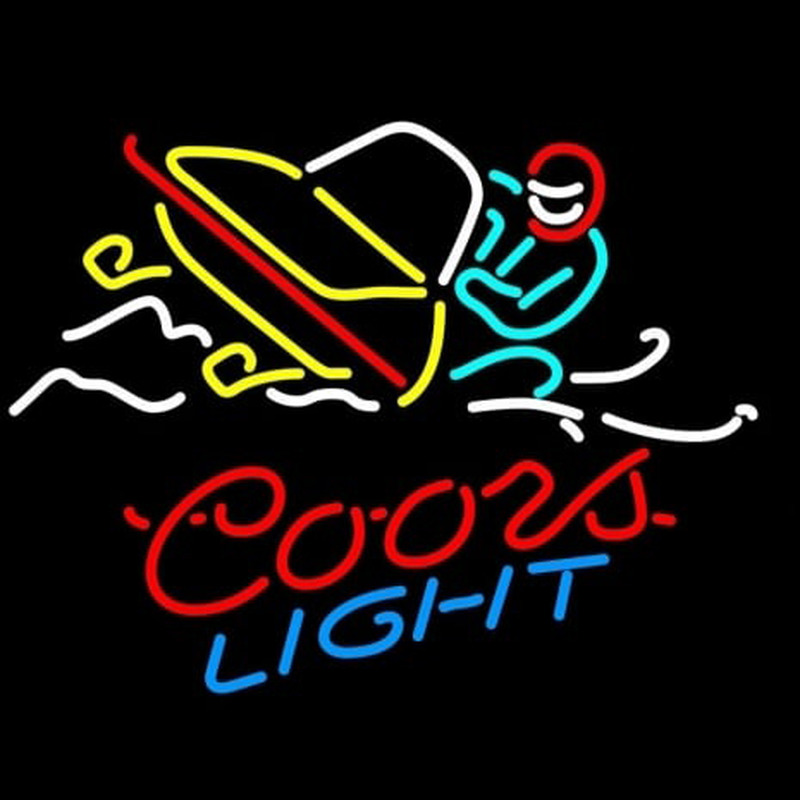 Coors Light Snowmobile Neonkyltti