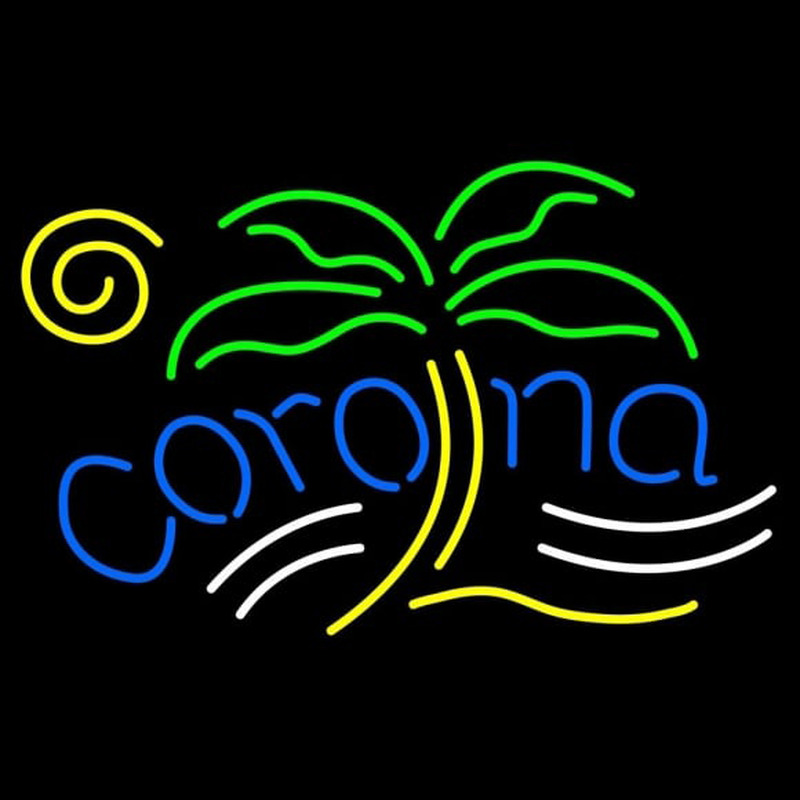 Corona Palm Beer Sign Neonkyltti