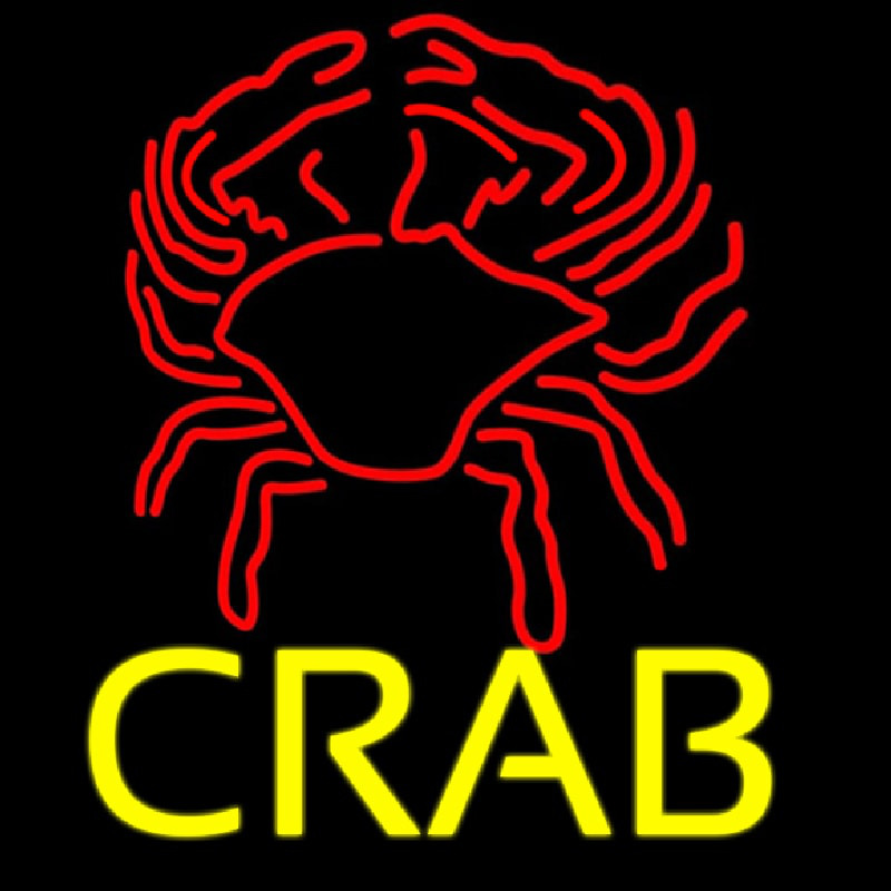 Crab Block With Logo 2 Neonkyltti