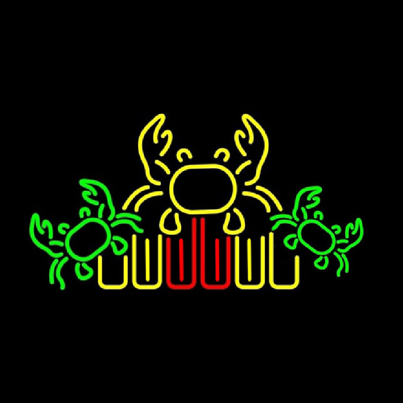 Crabs Logo 2 Neonkyltti