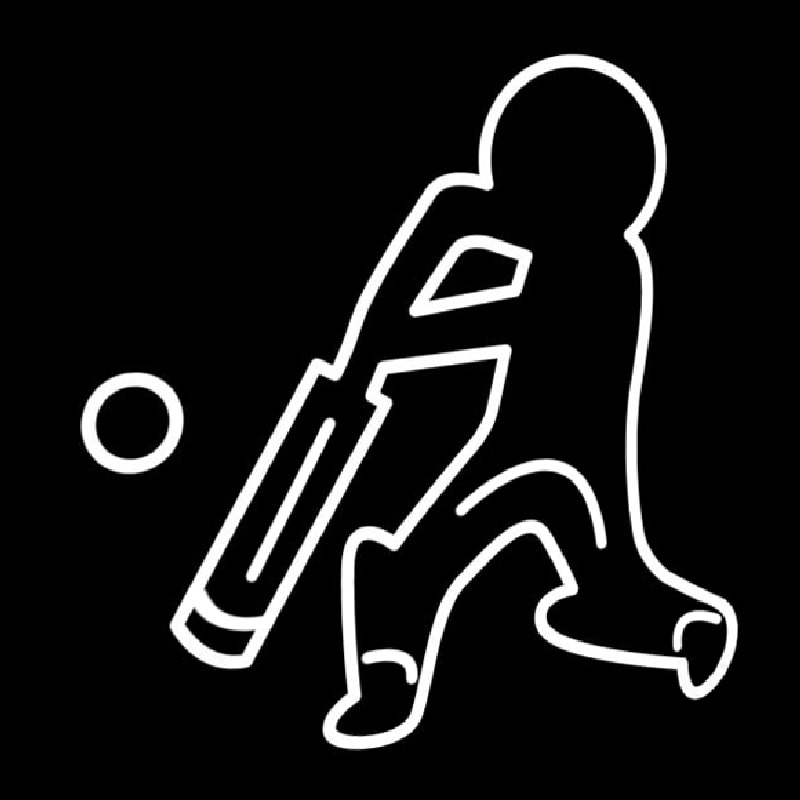 Cricket Icon Neonkyltti