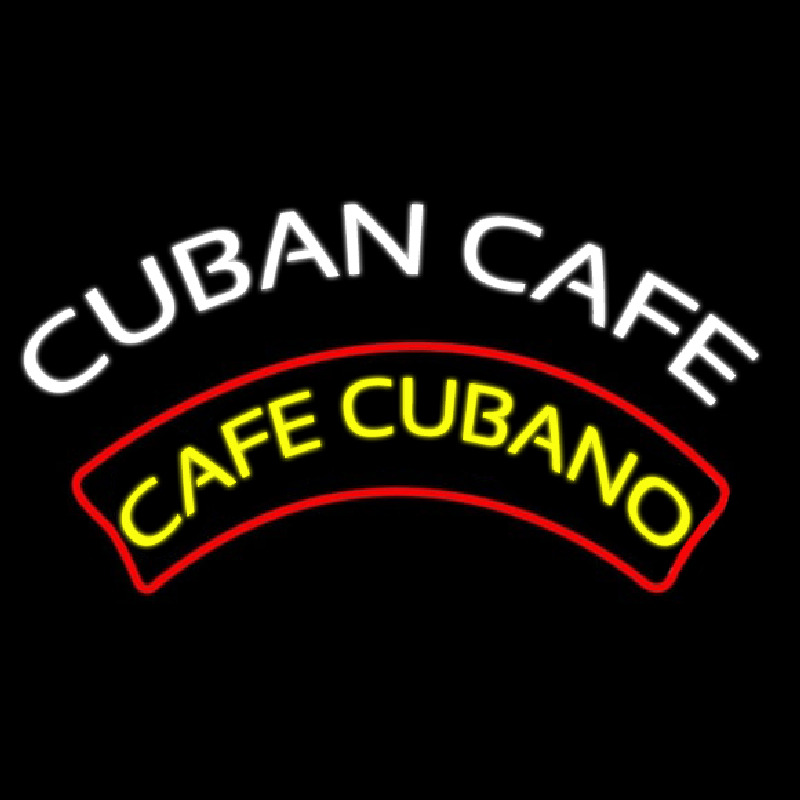 Cuban Cafe Neonkyltti