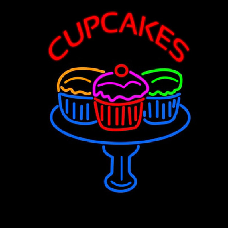 Cup Cakes Neonkyltti