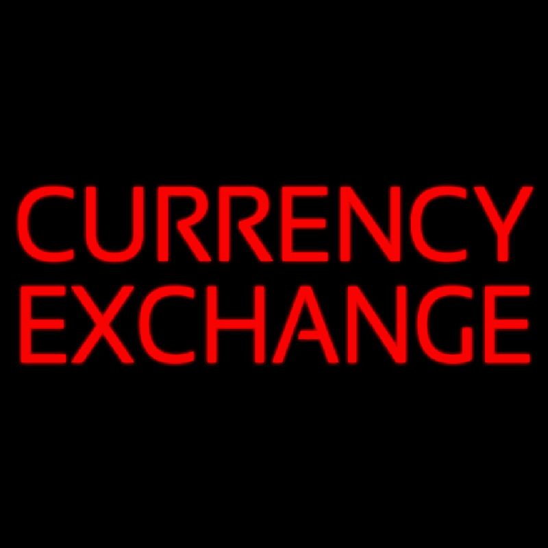 Currency E change Neonkyltti