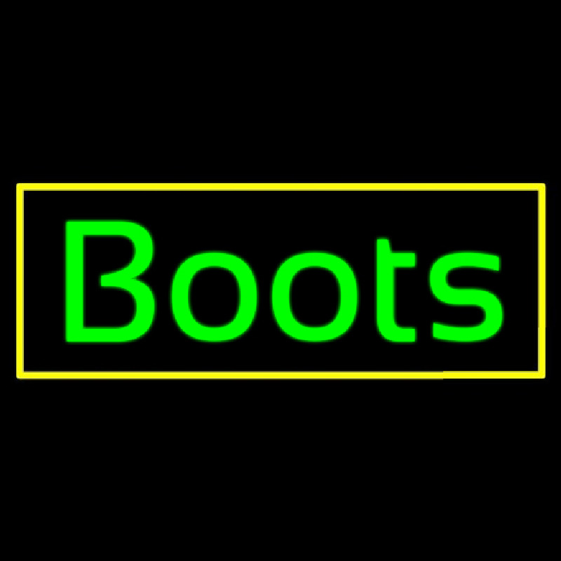 Cursive Boots Neonkyltti