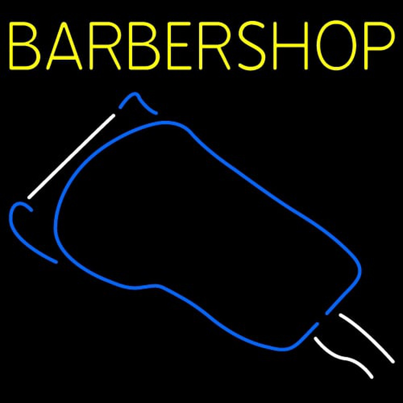 Custom Cologne Barber shop Neonkyltti