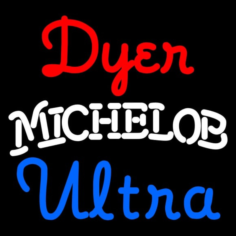Custom Dyer Michelob Ultra Neonkyltti