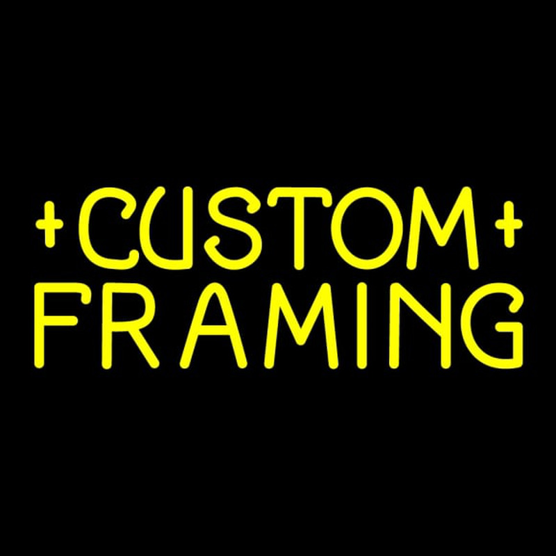 Custom Framing 1 Neonkyltti