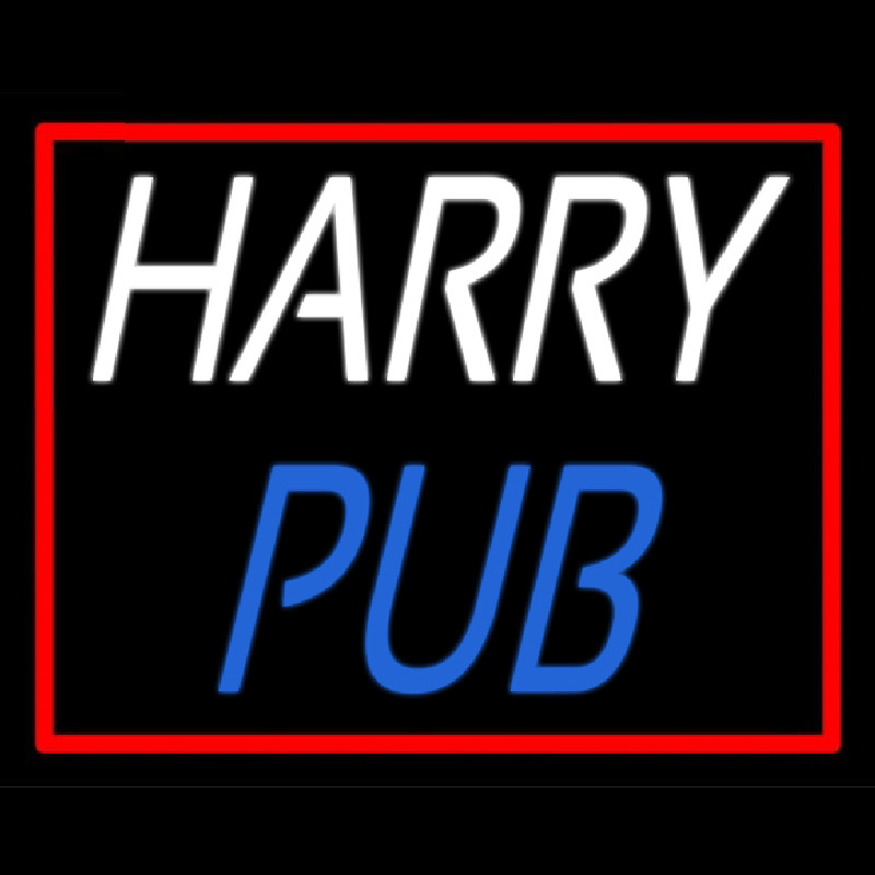 Custom Harry Pub 2 Neonkyltti