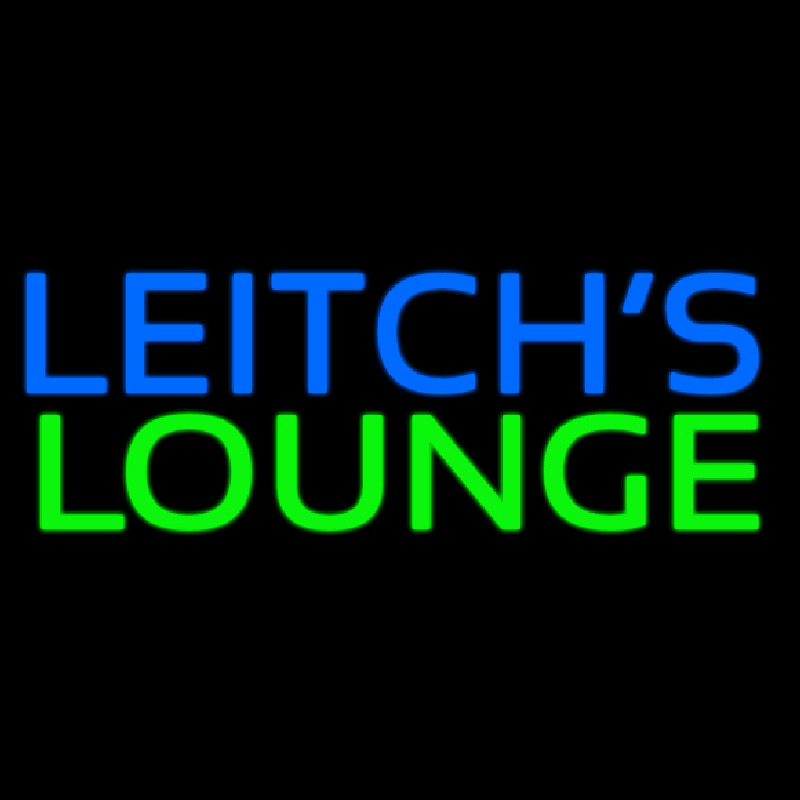 Custom Leitchs Lounge Neonkyltti