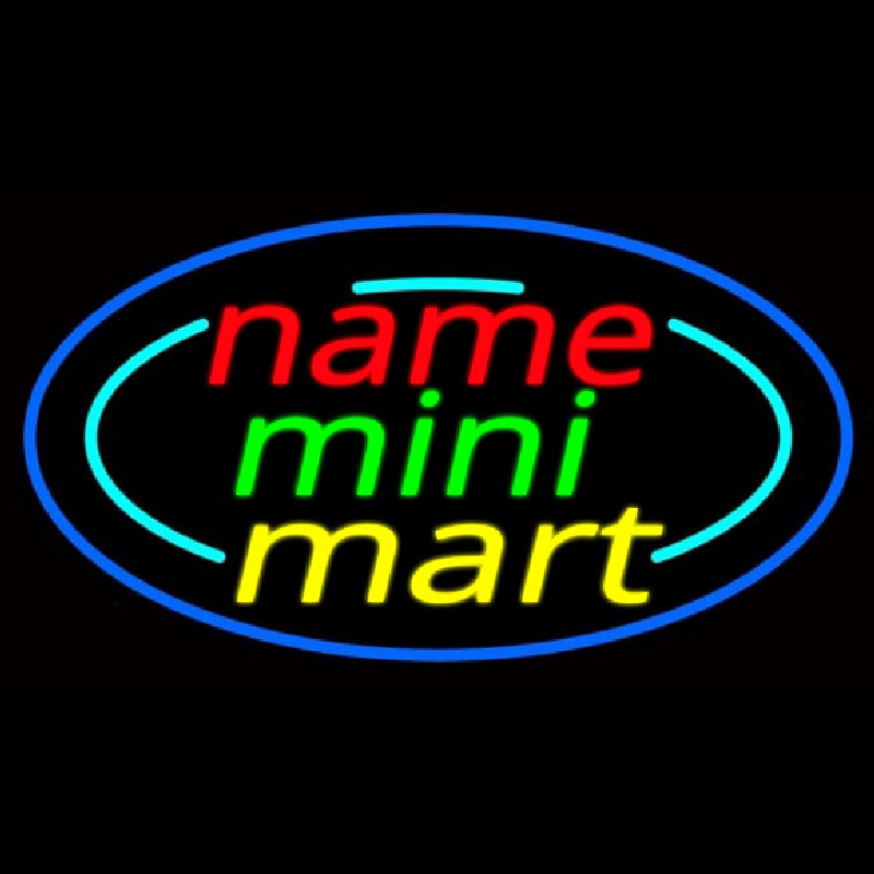 Custom Mini Mart Neonkyltti