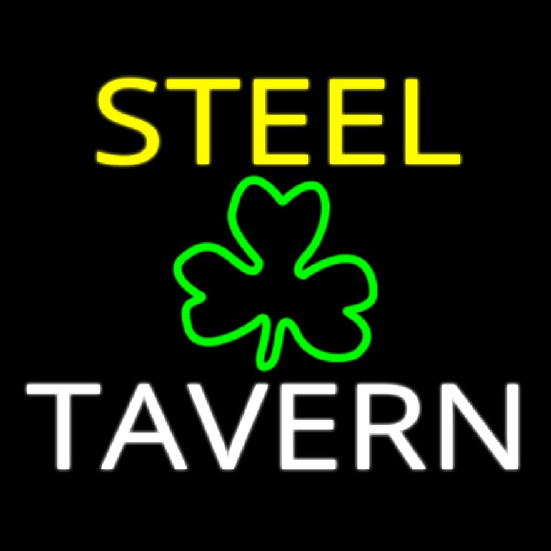 Custom Steel Tavern 1 Neonkyltti