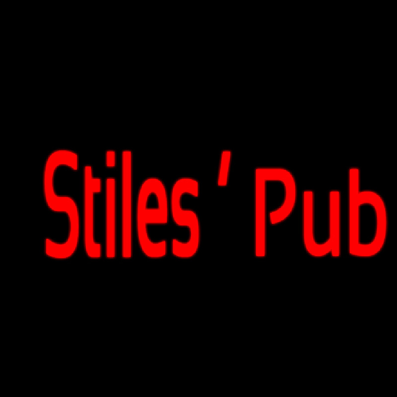 Custom Stiles Pub 1 Neonkyltti