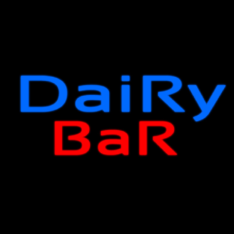 Dairy Bar Neonkyltti