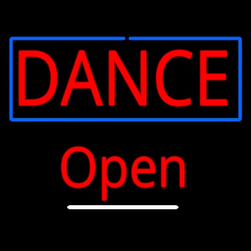 Dance Open White Line Neonkyltti