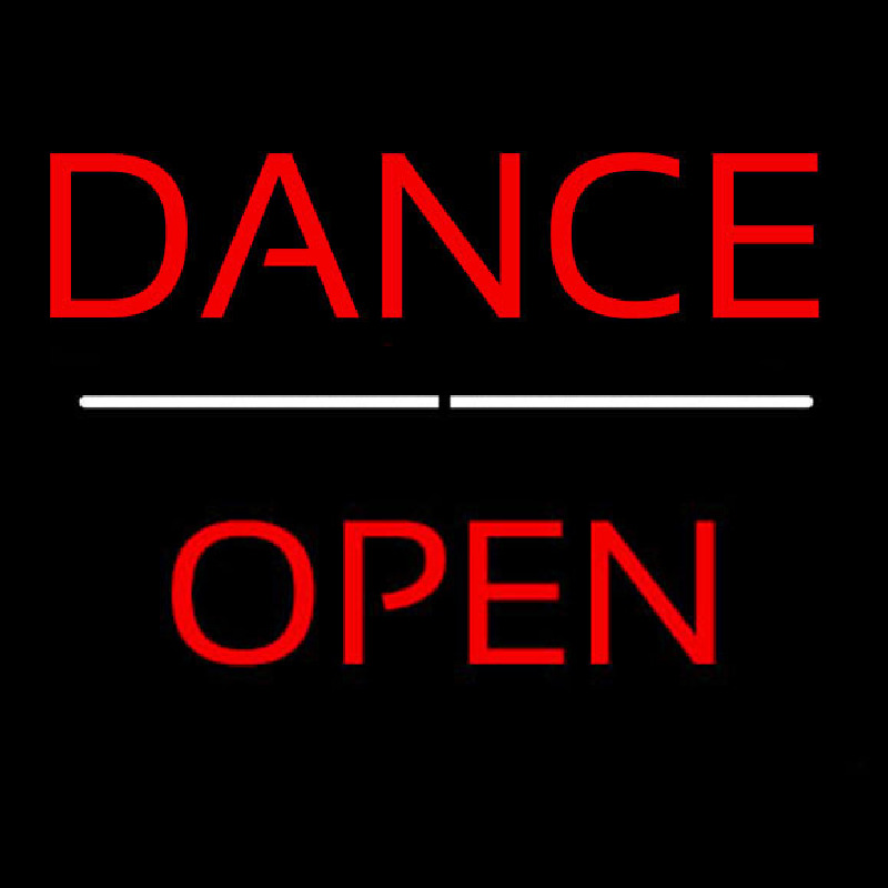 Dance Open White Line Neonkyltti