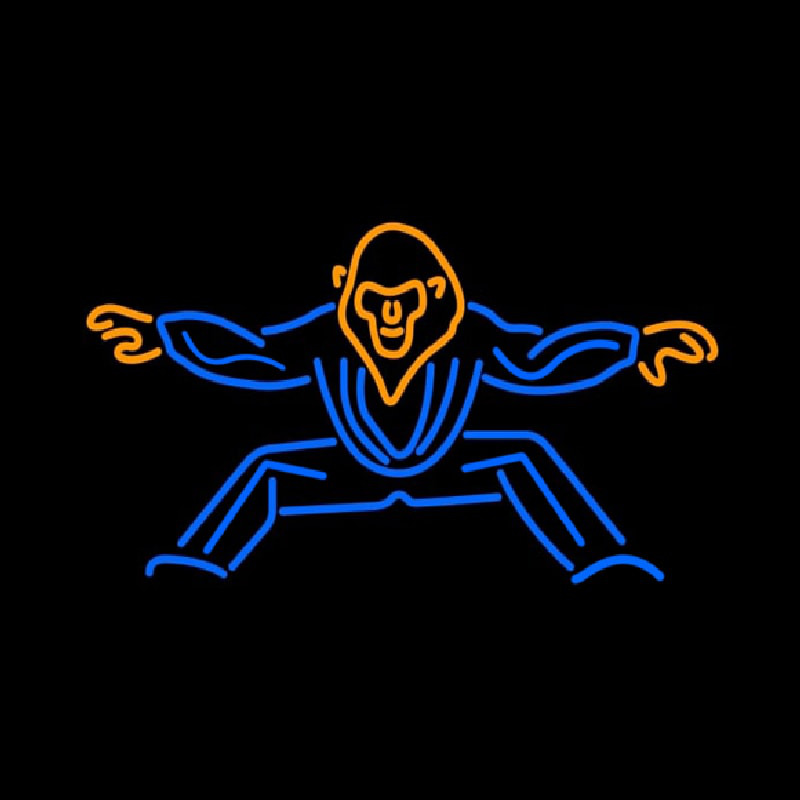 Dancing Guy Logo Neonkyltti