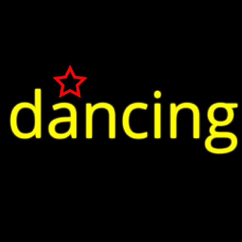 Dancing Star Neonkyltti