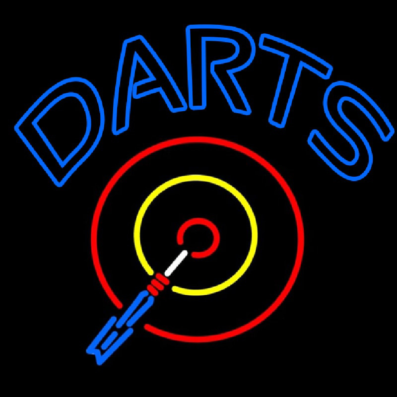 Darts Room Neonkyltti