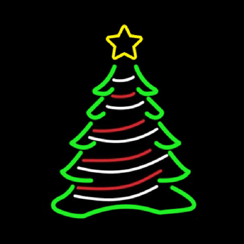 Decorative Christmas Tree Neonkyltti