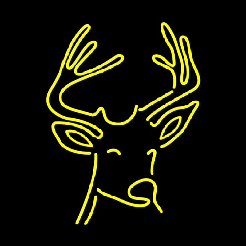 Deer Logo Neonkyltti