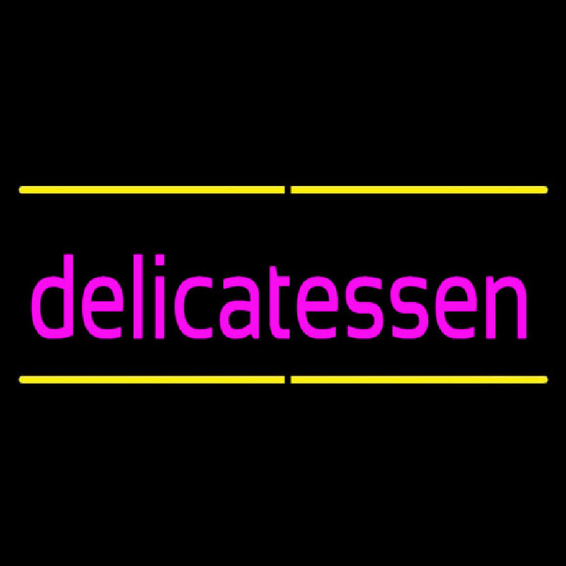 Delicatessen Neonkyltti