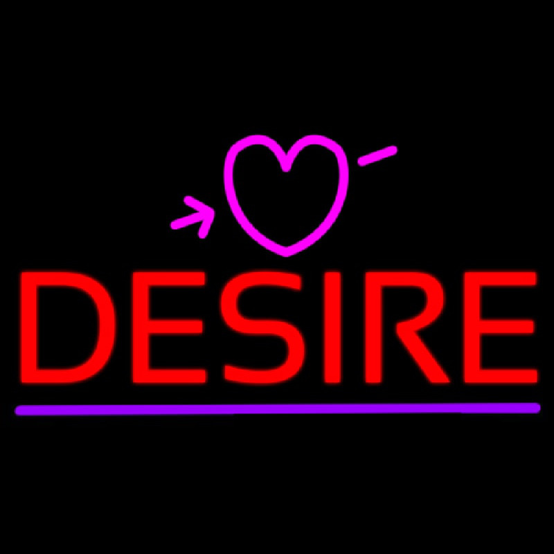 Desire Neonkyltti