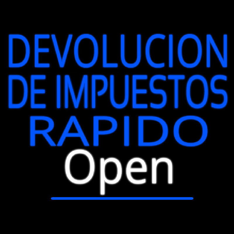 Devolucion De Impuestos Rapido Open Neonkyltti