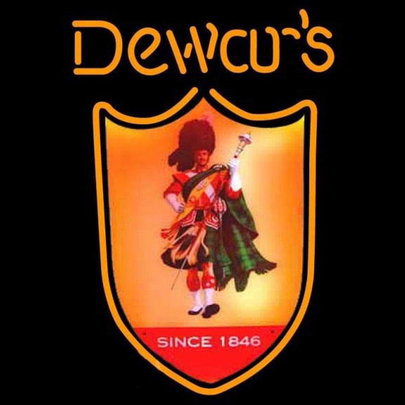 Dewars Scotchman Neonkyltti