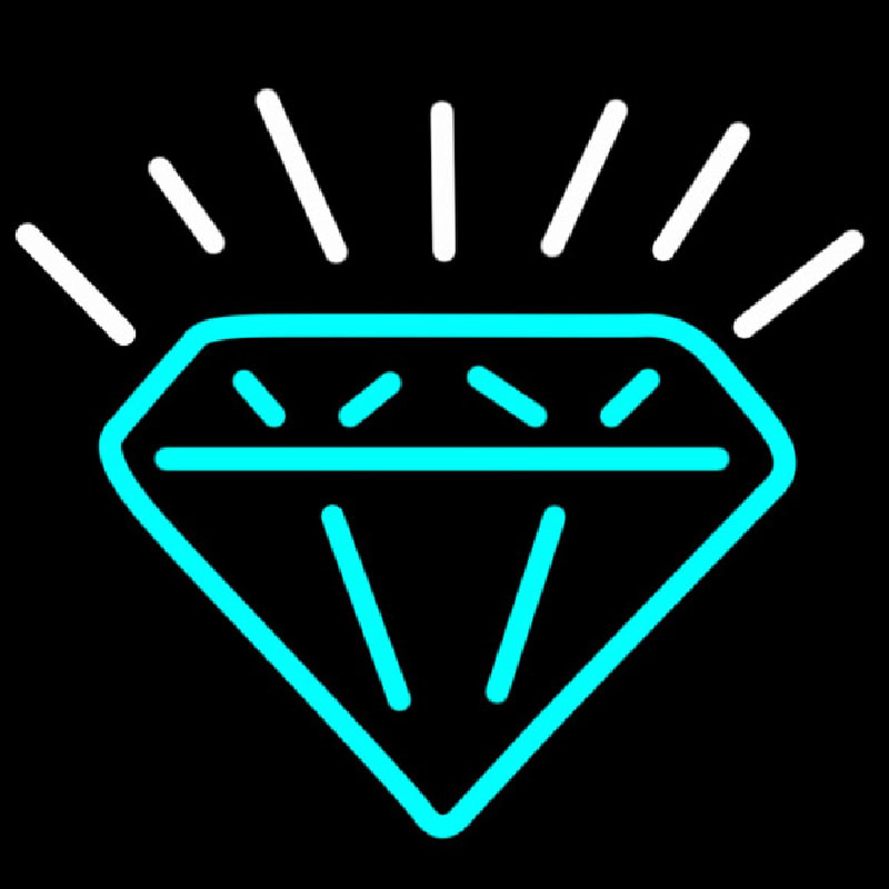 Diamond Logo Neonkyltti